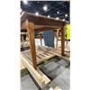 Image 2 : LIGHT WOOD FARMHOUSE DINING TABLE