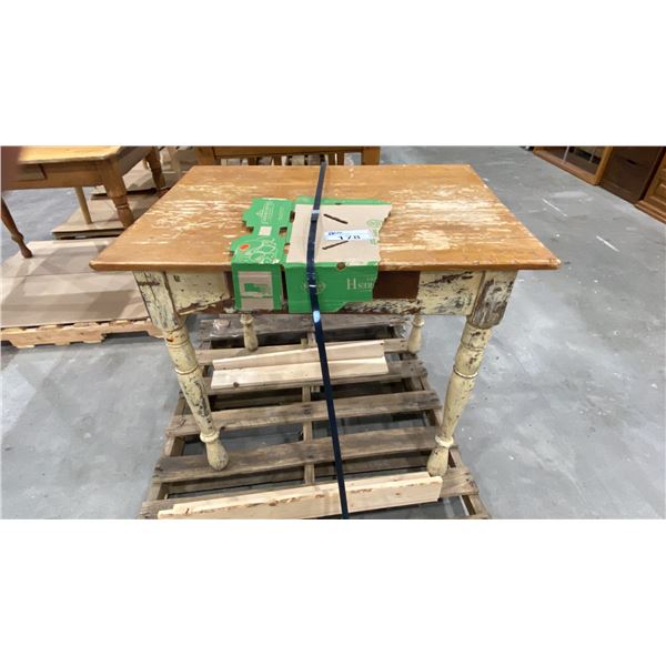 RUSTIC WOOD DESK