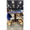 Image 3 : DARK WOOD OVAL DINING TABLE