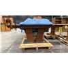 Image 3 : BLACK TOP MODERN DINING TABLE