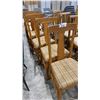 Image 4 : GROUP OF 4 DINING CHAIRS