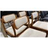 Image 4 : GROUP OF 4 MID CENTURY DANISH MODERN TEAK DINING CHAIRS