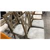 Image 3 : GROUP OF 4 DINING CHAIRS