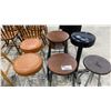 Image 3 : GROUP OF 7 ASSORTED STOOLS