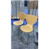 Image 1 : PAIR OF LIGHT WOOD DINING CHAIRS
