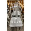 Image 2 : PAIR OF METAL CHAIRS