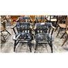 Image 1 : SET OF 4 MATCHING VINTAGE DINING CHAIRS
