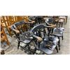 Image 3 : SET OF 4 MATCHING VINTAGE DINING CHAIRS