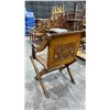 Image 4 : HEAVILY CARVED WOOD DINING CHAIR
