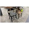 Image 3 : PAIR OF VINTAGE WOOD DINING CHAIRS