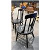 Image 3 : PAIR OF VINTAGE WOOD DINING CHAIRS