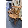 Image 2 : PAIR OF VINTAGE WOOD DINING CHAIRS