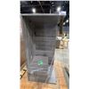 Image 1 : GREY MODERN WOOD 2 DRAWER LOCKING OFFICE DESK WITH KEYS