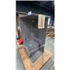 Image 3 : GREY MODERN WOOD 2 DRAWER LOCKING OFFICE DESK WITH KEYS