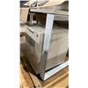 Image 3 : MOBILE FOLDING TABLE & WHITE MODERN 2 DRAWER DESK