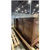 Image 3 : DARK WOOD 7 DRAWER EXECUTIVE DESK