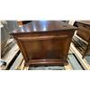 Image 4 : DARK WOOD 7 DRAWER EXECUTIVE DESK