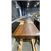Image 2 : DARK WOOD CONTEMPORARY 4 DRAWER DESK