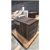 Image 2 : (2) 3 DRAWER MOBILE OFFICE CABINETS (MOCHA)