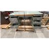 Image 4 : 6 DRAWER VINTAGE METAL DESK