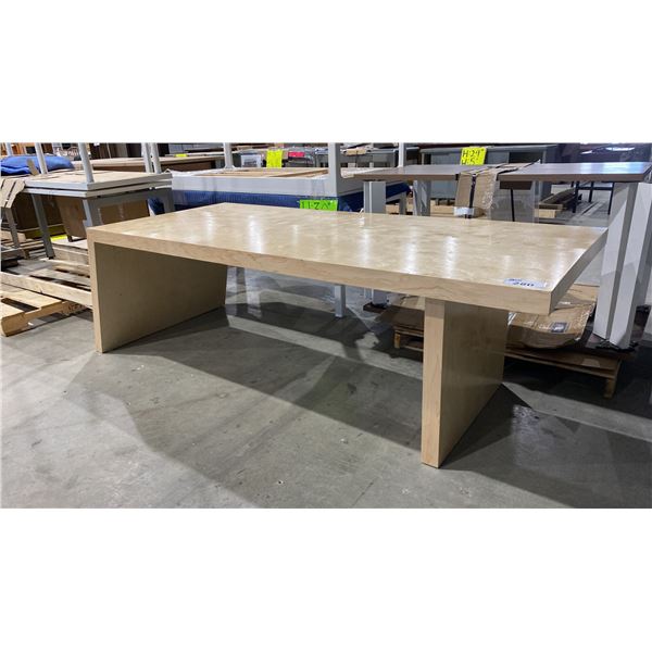WATERFALL EFFECT BOARDROOM TABLE
