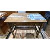 Image 2 : SINGLE DRAWER SOLID WOOD DESK WITH PENCIL SHARPENER