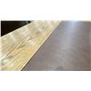 Image 4 : 5 DRAWER SOLID WOOD DESK WITH LEATHER TOP