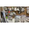 Image 5 : WALL OF ASSORTED CURTAIN HARDWARE *PEG BOARD NOT INCLUDED*
