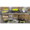 Image 4 : CONTENTS OF ENTIRE RACK- ASSORTED CURTAIN HARDWARE *RACK NOT INCLUDED*