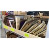 Image 3 : CONTENTS OF ENTIRE RACK- ASSORTED PICTURES/PICTURE FRAMES *RACK NOT INCLUDED*