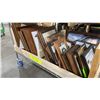 Image 4 : CONTENTS OF ENTIRE RACK- ASSORTED PICTURES/PICTURE FRAMES *RACK NOT INCLUDED*