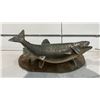 Image 1 : LAKE TROUT MOUNT ON  BASE