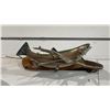 Image 1 : RAINBOW TROUT MOUNT ON NATURAL DRIFTWOOD BASE