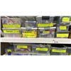 Image 4 : CONTENTS OF ENTIRE SHELVING UNIT- POSTAL BOXES, STAPLERS, CALCULATORS, GLUE, HOLE PUNCHES,