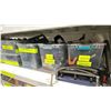Image 7 : CONTENTS OF ENTIRE SHELVING UNIT- POSTAL BOXES, STAPLERS, CALCULATORS, GLUE, HOLE PUNCHES,