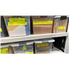 Image 5 : CONTENTS OF ENTIRE SHELVING UNIT- ASSORTED ENVELOPES, ROLODEX, HANGING FOLDERS, MAIL ROOM SUPPLIES