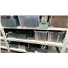 Image 3 : CONTENTS OF ENTIRE SHELVING UNIT- OFFICE TELEPHONE SETS, FILE FOLDERS, PIZZA BOXES, BEVERAGE CUPS &