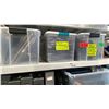 Image 5 : CONTENTS OF ENTIRE SHELVING UNIT- OFFICE TELEPHONE SETS, FILE FOLDERS, PIZZA BOXES, BEVERAGE CUPS &