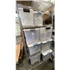 Image 2 : CONTENTS OF ENTIRE RACK- ASSORTED BINS & DISPLAYS *RACK NOT INCLUDED*