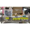 Image 2 : CONTENTS OF ENTIRE RACK- JEWELRY, TOILETRIES, FOOT BATHS, WIRE, CLEANING ITEMS & MORE