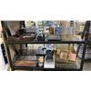 Image 3 : CONTENTS OF ENTIRE SHELVING UNIT- ASSORTED OFFICE ORGANIZERS & ARTWORK