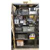 Image 1 : ENTIRE SHELVING UNIT OF ASSORTED VINTAGE RADIOS *SHELVING UNIT NOT INCLUDED*