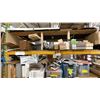 Image 1 : CONTENTS OF 2 SHELVES- ASSORTED SHELVING & BRACKETS