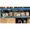 Image 1 : SHELF OF ASSORTED PICTURE FRAMES