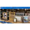 Image 3 : SHELF OF ASSORTED PICTURE FRAMES