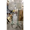 Image 1 : PAIR OF BLUE RUSTIC FLOOR LAMPS