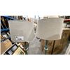 Image 3 : PAIR OF BLUE RUSTIC FLOOR LAMPS