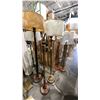 Image 2 : GROUP OF 3 ASSORTED FLOOR LAMPS