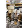 Image 2 : GROUP OF 10 ASSORTED FLOOR LAMPS