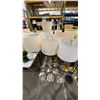 Image 1 : GROUP OF 12 FLOOR LAMPS - MOSTLY IDENTICAL BASES